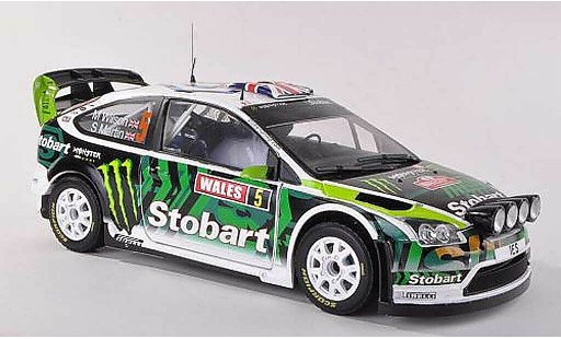 Ford Focus RS WRC 1/43 Sun Star 2008 No.5 Stobart/Monster Rally Grande-Bretagne 2010 M.Wilson/S.Martin modellini auto