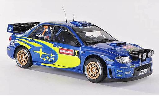 Subaru Impreza WRC 1/18 Sun Star No.7 Rally Wales 2007 modellini auto