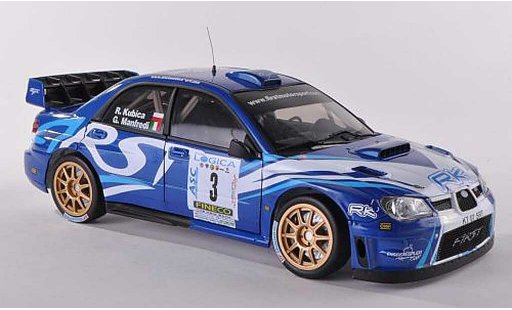 Subaru Impreza WRC 1/18 Sun Star 07 No.3 Ronde Gomitolo di Lana 2012 R.Kubica/G.Manfredi modellini auto