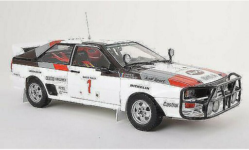 Audi Quattro a1 1/18 Sun Star No.1 Safari Rally 1983 M.Mouton/F.Pons modellini auto
