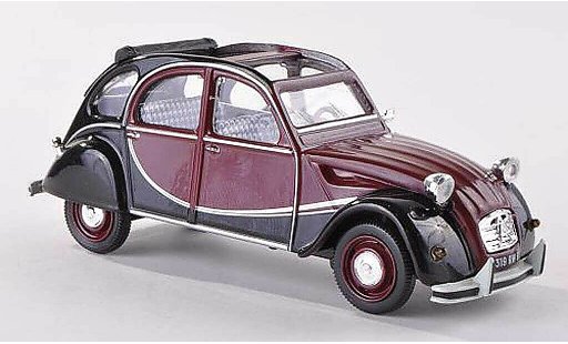 Citroen 2CV Charleston 1/43 Vitesse nero-rosso/nero 1982 modellini auto
