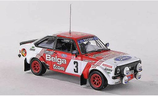 Ford Escort RS 1800 1/43 Vitesse MKII Belga No.3 Rally Bianchi 1982 R.Droogmans/R.Joosten modellini auto