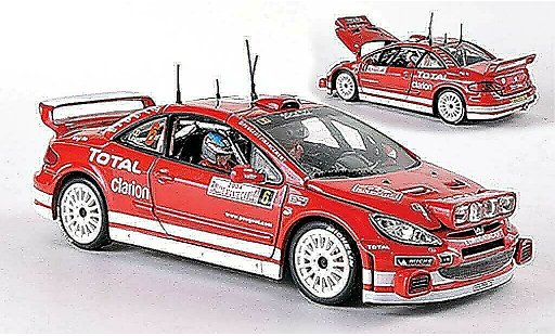 Peugeot 307 WRC 1/43 Vitesse No.6 Total Rally Monte Carlo F.Loix/S.Smeets 2004 modellini auto