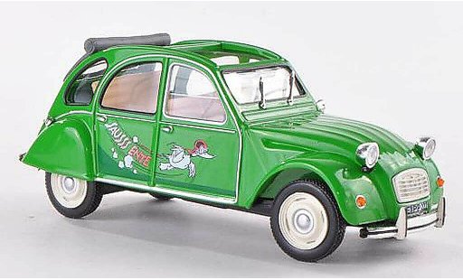Citroen 2CV Berline 1/43 WhiteBox Sausss Ente 1987 modellini auto