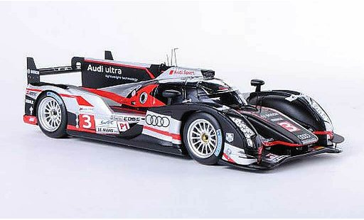 Audi R18 tdi 1/43 Spark 2012 ultra No.3 Dumas / Duval / Gene 12h Le Mans modellini auto
