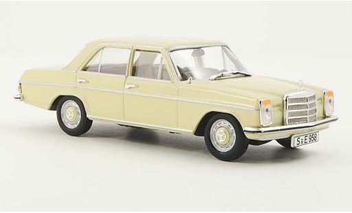 Mercedes 280 1968 1/43 WhiteBox (W115) beige modellini auto