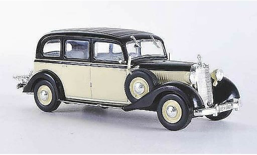 Mercedes 260 D 1/43 WhiteBox (W138) beige/nero 1936 modellini auto