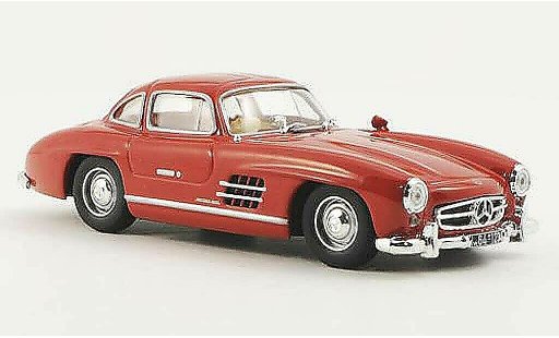 Mercedes 300 Base 1/43 WhiteBox (W198) rosso 1954 modellini auto
