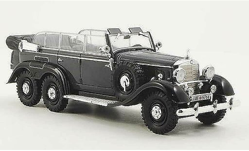 Mercedes G4 Base 1/43 WhiteBox (W31) grigio/nero 1938 modellini auto