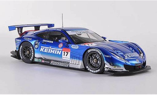 Honda HSV-010 Keihin 1/43 Ebbro No.17 T.Kaneishi / K.Tsukakoshi Super GT500 2012 modellini auto