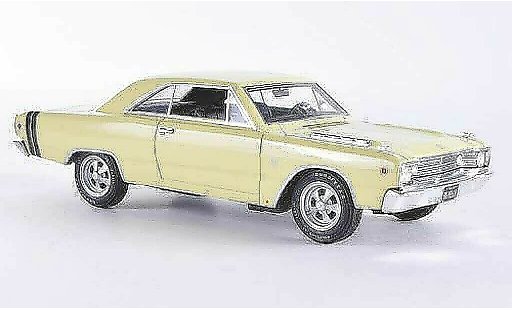 Dodge Dart 1968 1/43 Highway 61 GTS beige/nero modellini auto