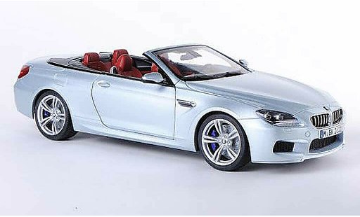 Bmw M6 Cabriolet 1/18 Paragon F12 grigio 2012 modellini auto