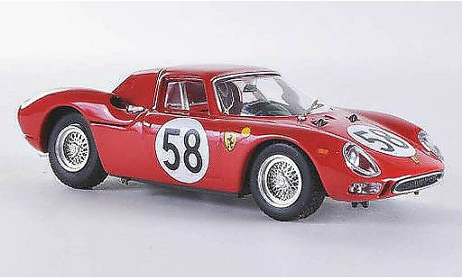 Ferrari 275 LM 1/43 Best No.58 J.Rindt / D.Piper 24h Le Mans modellini auto