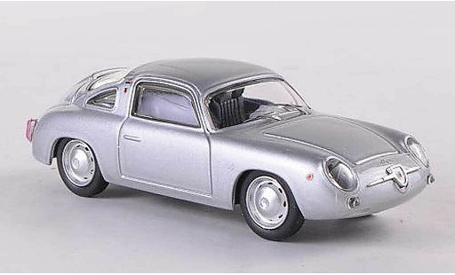 Fiat 750 Abarth 1/43 Best Zagato grigiogrigio 1958 modellini auto