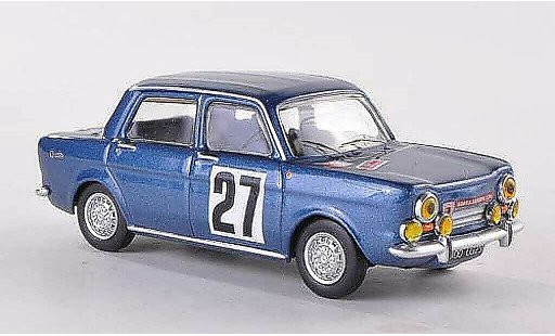 Simca 1150 Abarth 1/43 Best No.27 Rally de Franche-Comte 1967 modellini auto