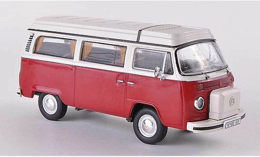 Volkswagen T2 B 1/43 Premium ClassiXXs Camping Westfalia rosso/beige modellini auto