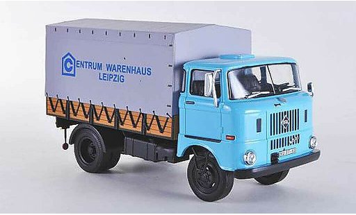 IFA W50L Base 1/43 WhiteBox Centrum Warenhaus Leipzig PP-LKW 1965 modellini auto