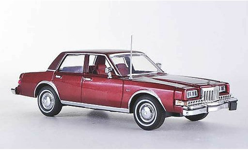 Dodge Diplomat Berline 1/43 American Heritage Models rosso/rosso 1985 modellini auto