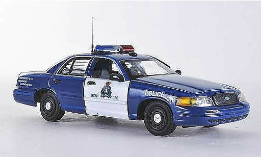 Ford Crown Police Interceptor 1/43 First Response Victoria RCMP - Royal Cnadian Mounted blu/bianco Polizia (CAN) modellini auto