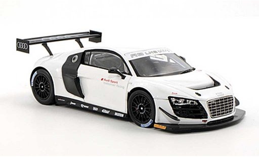 Audi R8 lms 1/43 Spark Ultra bianco Plain Body Version 2012 modellini auto