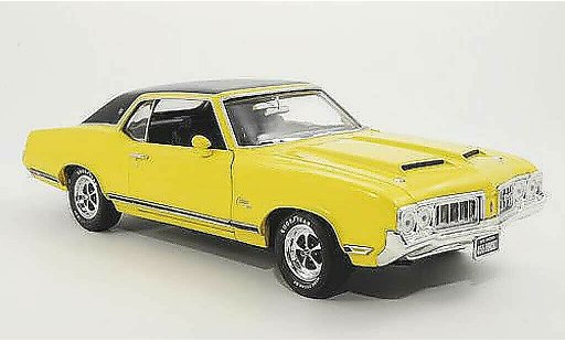 Oldsmobile Cutlass SX 1/18 Ertl giallo/nero 1970 modellini auto