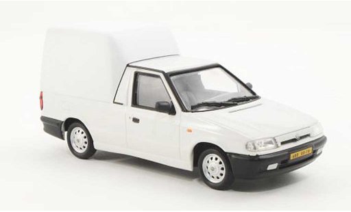Skoda Felicia Pick-Up 1/43 Abrex bianco/bianco 1996 modellini auto