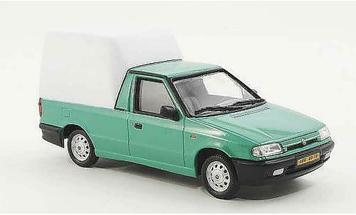 Skoda Felicia Pick-Up 1/43 Abrex verde/bianco 1996 modellini auto