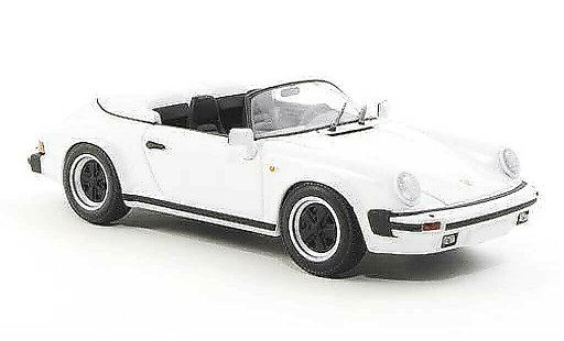 Porsche 911 Speedster 1/43 Minichamps Carrera bianco 1989 modellini auto