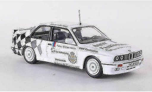 Bmw M3 coupe 1/43 IXO E30 Nurburgring Taxi 1990 M.Martini modellini auto