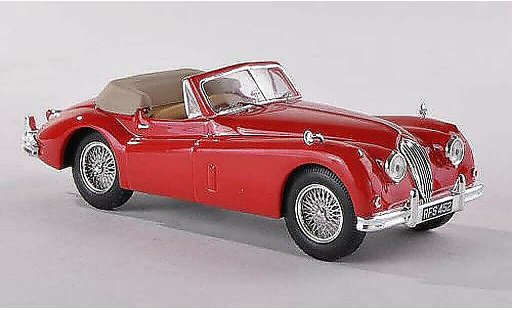 Jaguar XK 140 1/43 IXO Convertibile rosso 1956 modellini auto