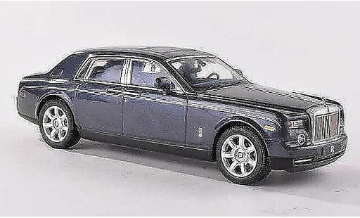 Rolls Royce Phantom 2009 1/43 IXO blu-grigio LHD modellini auto