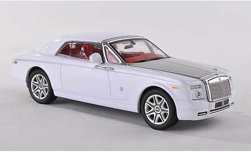 Rolls Royce Phantom 2008 1/43 IXO Coupe bianco/grigio modellini auto
