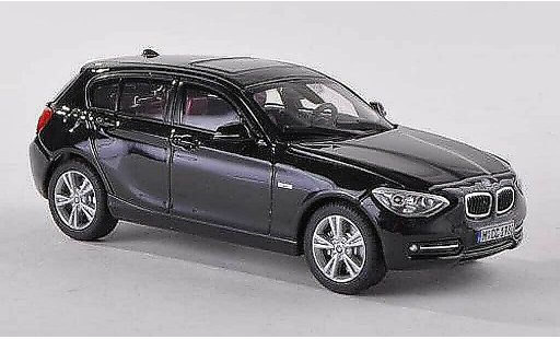 Bmw 118 F20 1/18 Paragon i nero modellini auto