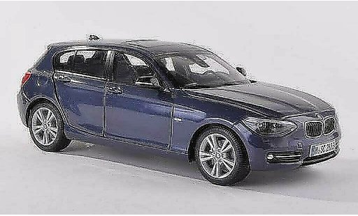 Bmw 116 F20 1/43 Paragon i nero-blu modellini auto