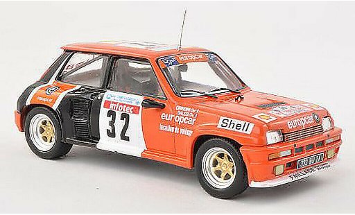 Renault 5 Turbo 1/43 IXO No.32 Europcar Tour de Corse 1986 C.Balesi/J.-P.Cirindini modellini auto