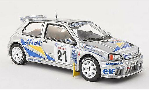 Renault Clio Maxi 1/43 IXO No.21 Diac Tour de Corse 1995 P.Bugalski/J.P.Chiaroni modellini auto