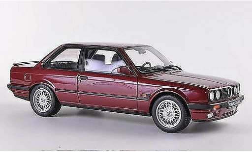 Bmw 325 coupe 1/18 Ottomobile E30 is (E30) rosso 1990 modellini auto