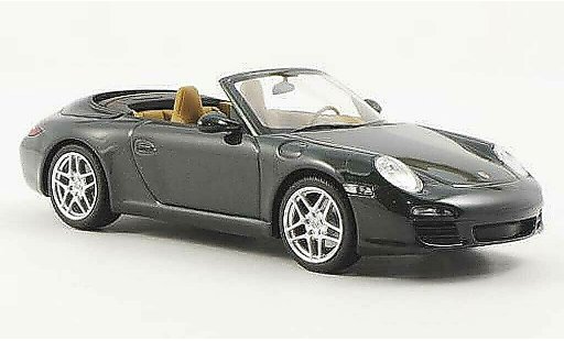Porsche 911 Cabriolet 1/43 Minichamps Cabrio S verde modellini auto