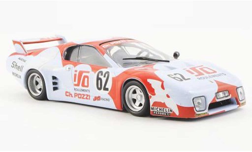 Ferrari 512 BB LM 1/43 Ferrari Racing Collection No.62 JMS Racing S.Dini / J.C.Andruet 24h Le Mans 1979 modellini auto
