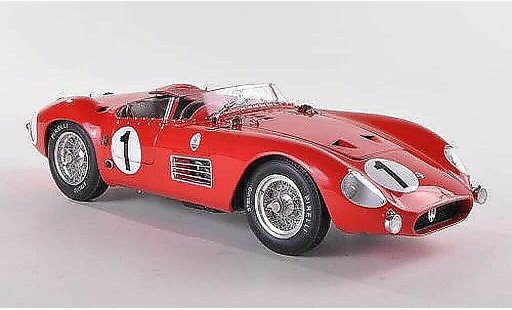 Maserati 300 Base 1/18 CMC S No.1 J.Bonnier/ F.Godia-Sales 24h Frankreich 1958 modellini auto