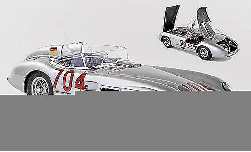 Mercedes 300 Base 1/43 CMC No.704 Mille Miglia 1955 H.Herrmann/H.Eger modellini auto