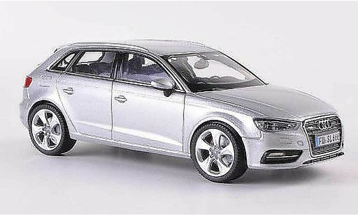 Audi A3 sportback 1/43 Schuco grigio 2012 modellini auto