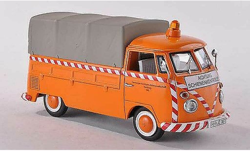 Volkswagen T1 Base 1/43 Schuco Platform-Plane Schienenkontrolle modellini auto