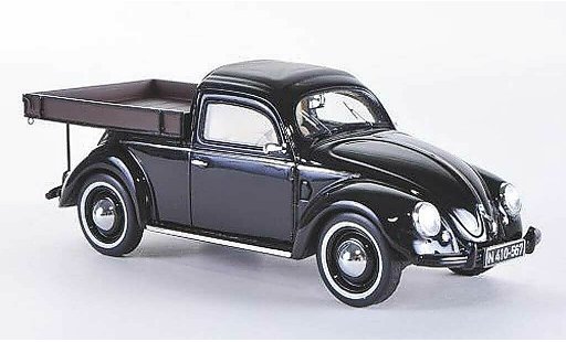 Volkswagen Kafer Base 1/43 Schuco Beutler-pianale nero modellini auto
