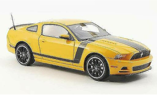 Ford Mustang Boss 302 1/43 Schuco giallo modellini auto
