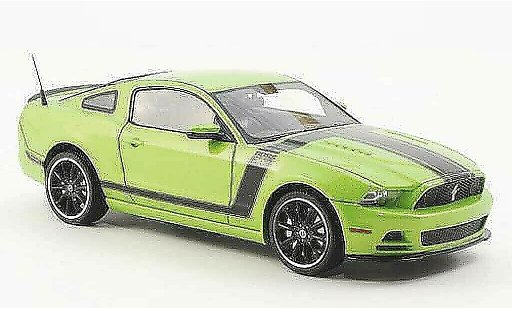 Ford Mustang Boss 302 1/43 Schuco verde modellini auto