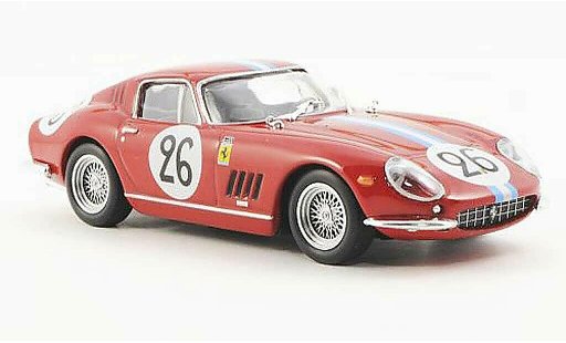 Ferrari 275 GTB/4 1/43 Ferrari Racing Collection Competizione 24h Le Mans G.Biscaldi / M. Bourbon-Parme modellini auto