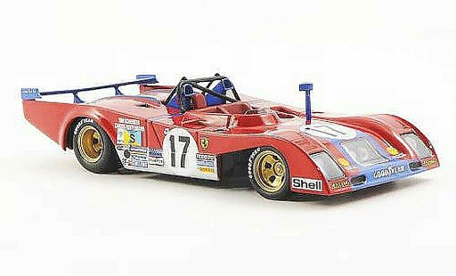 Ferrari 312 P 1/43 Ferrari Racing Collection 24h Le Mans C.Reutemann / T.Schenken 1973 modellini auto