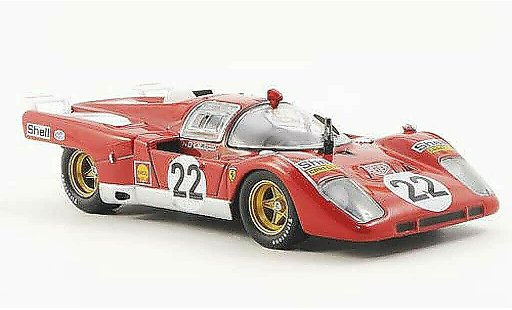 Ferrari 512 M 1/43 Ferrari Racing Collection 300km Imola A.Merzario 1971 modellini auto