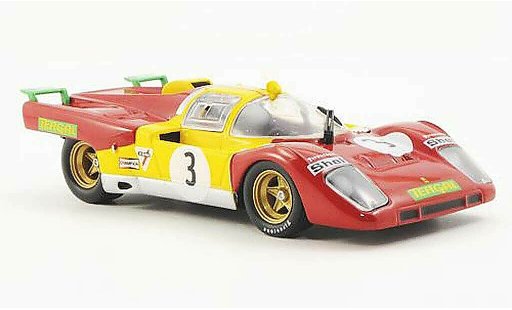 Ferrari 512 M 1/43 Ferrari Racing Collection 6h Brands Hatch J.Juncadella / D.Hobbs 1971 modellini auto